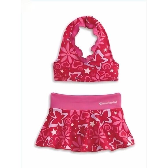 American Girl Other - American Girl Berry Skirtini Swim Suit